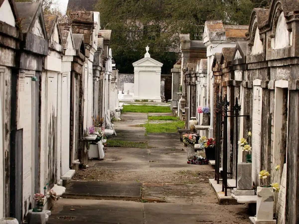 Photo of the Lafayette Cemetery in New Orleans