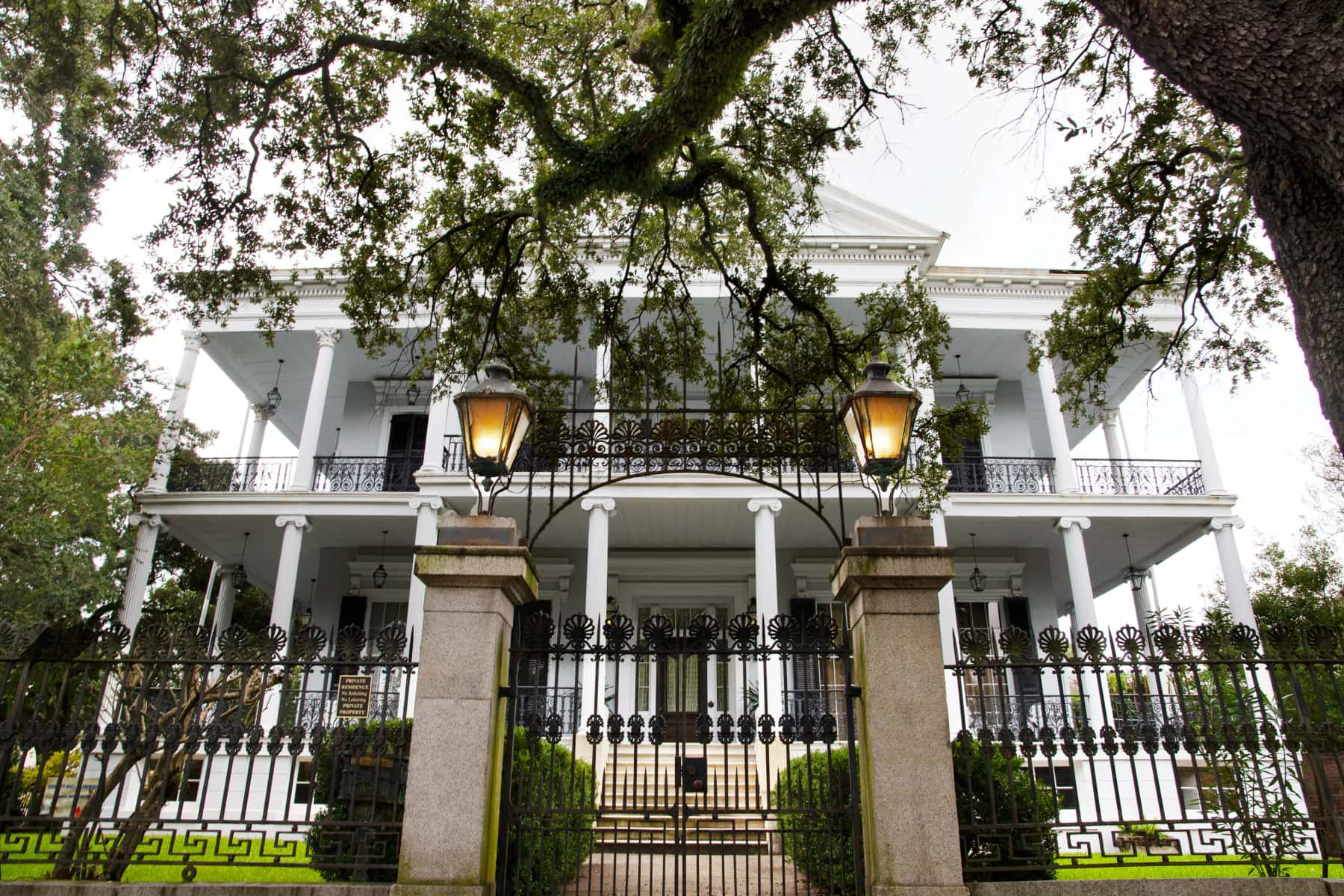 Buckner Mansion in the Garden District, New Orleans