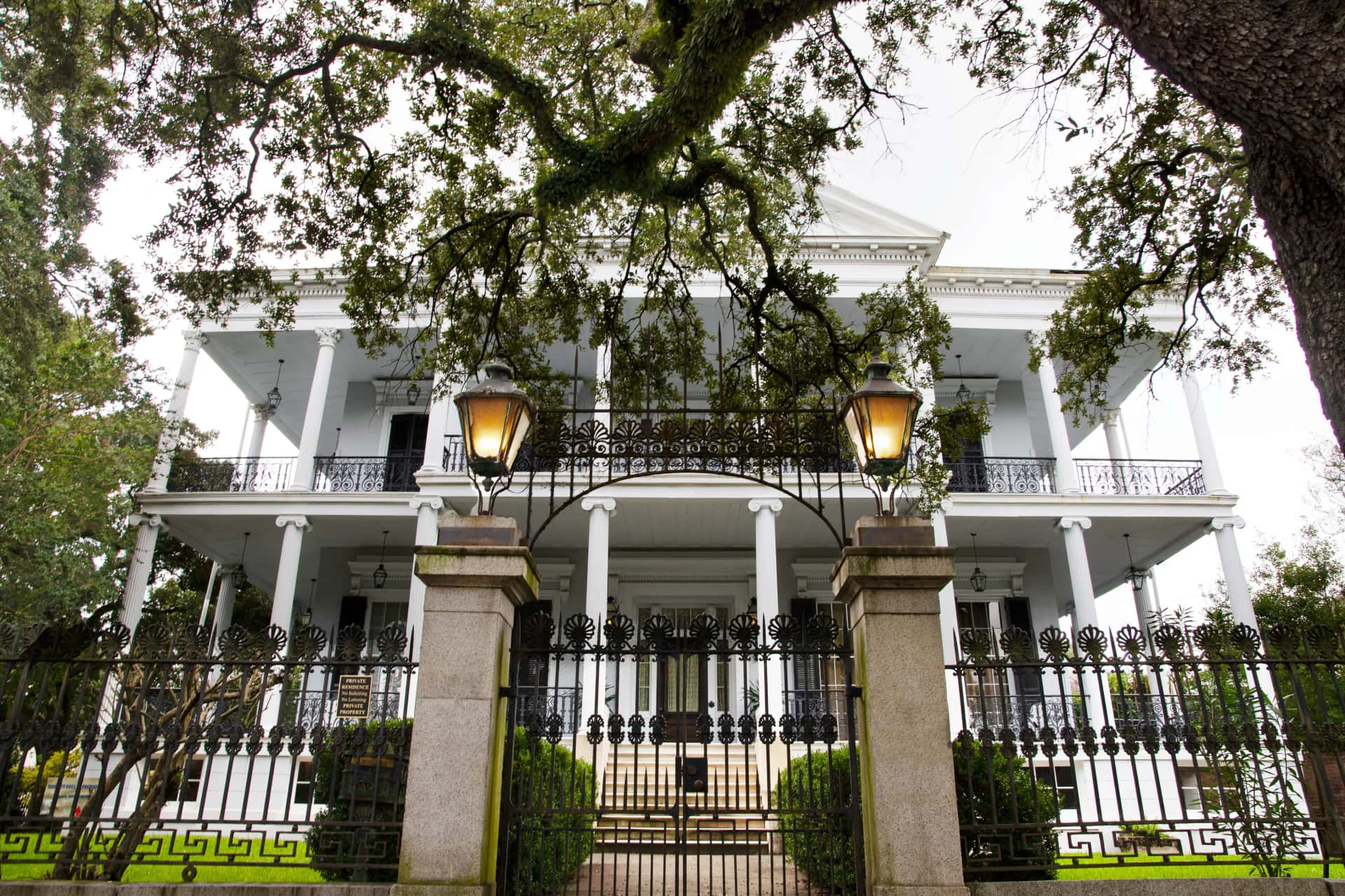 Buckner Mansion in the Garden District, New Orleans