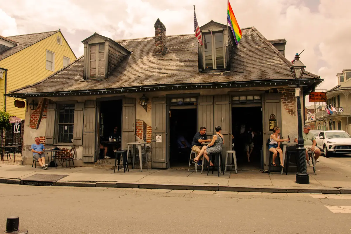 Lafitte's Blacksmith Shop on Bourbon Street