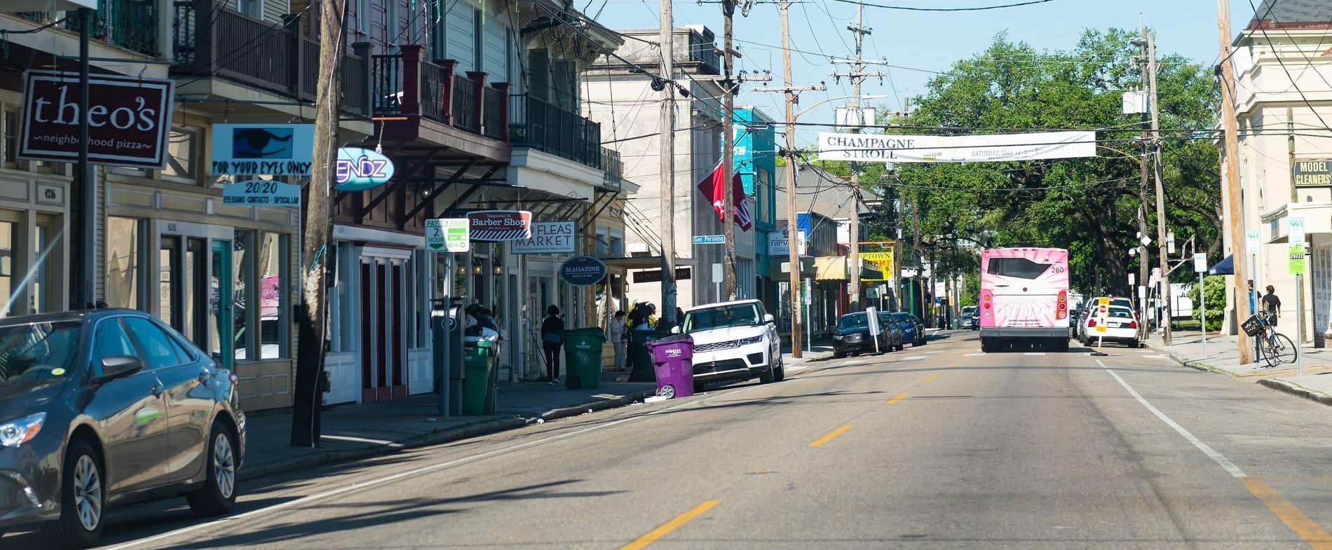 Magazine Street in New Orleans