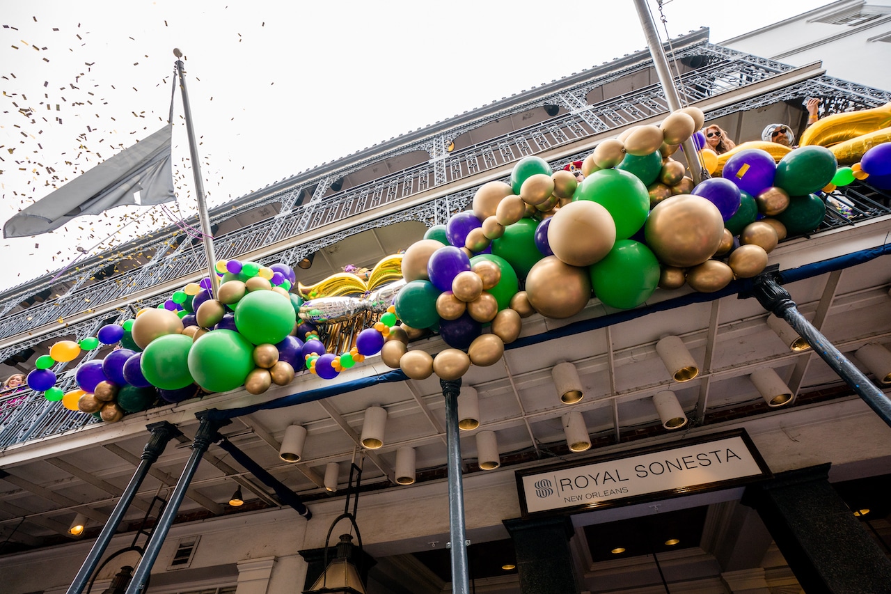 Greasing of the Poles event at the Royal Sonesta Hotel in New Orleans