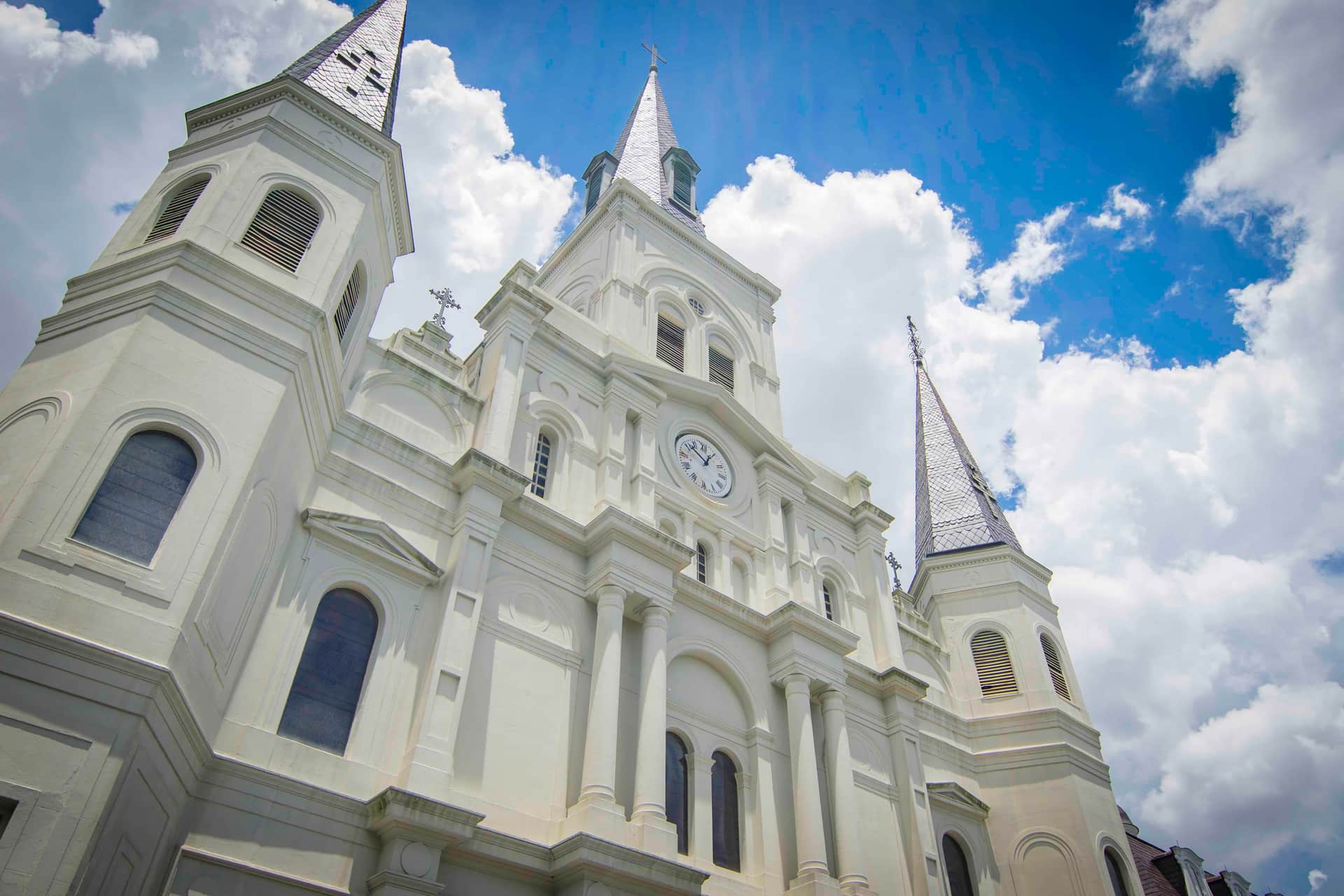 Historic churches in New Orleans St. Louis Cathedral